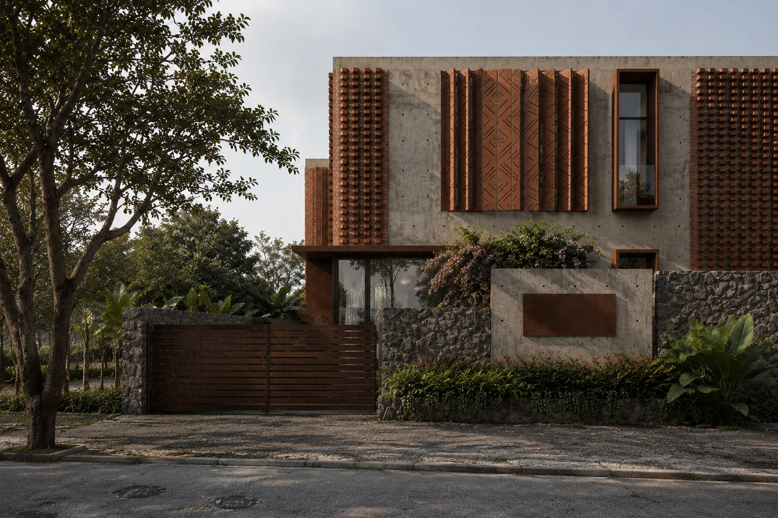 Design study for Cherlapally House