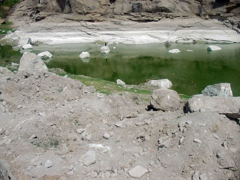 The second artificial lake at Shanti Sarovar