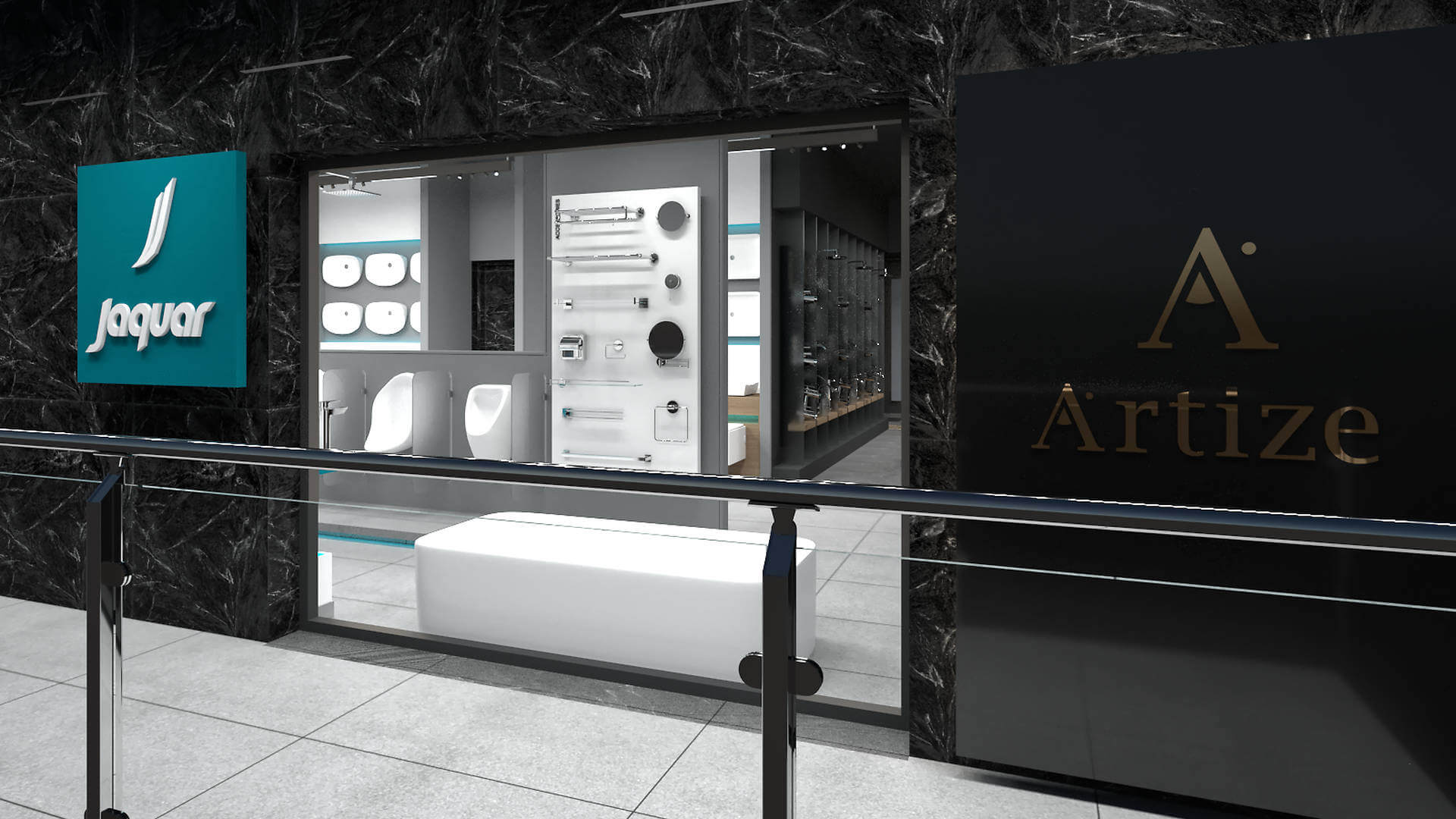 Jaquar Artize Showroom: Kailas Marbles