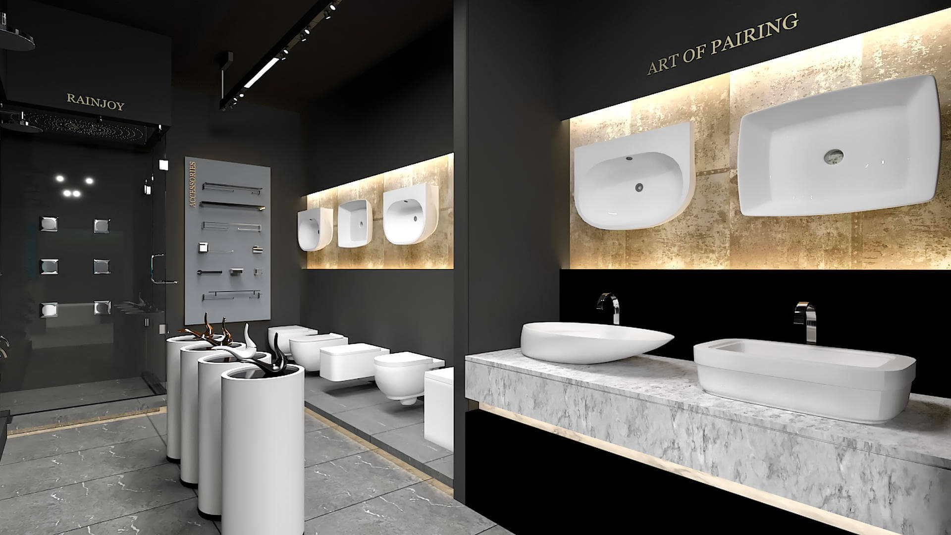 Jaquar Artize Showroom: Kailas Marbles